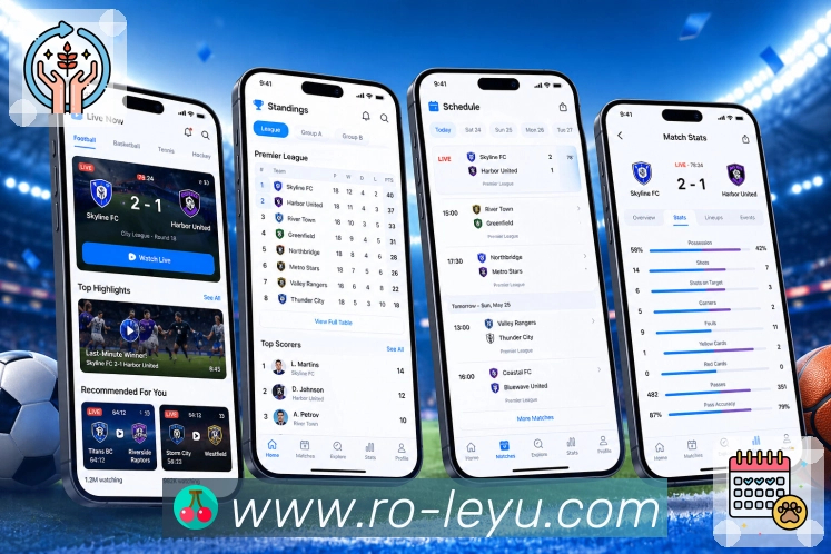 <strong>leyu</strong>App 今日比赛页面